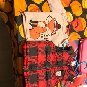 Long sleeve with vest